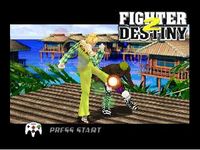 une photo d'Ã©cran de Fighters Destiny 2 sur Nintendo 64